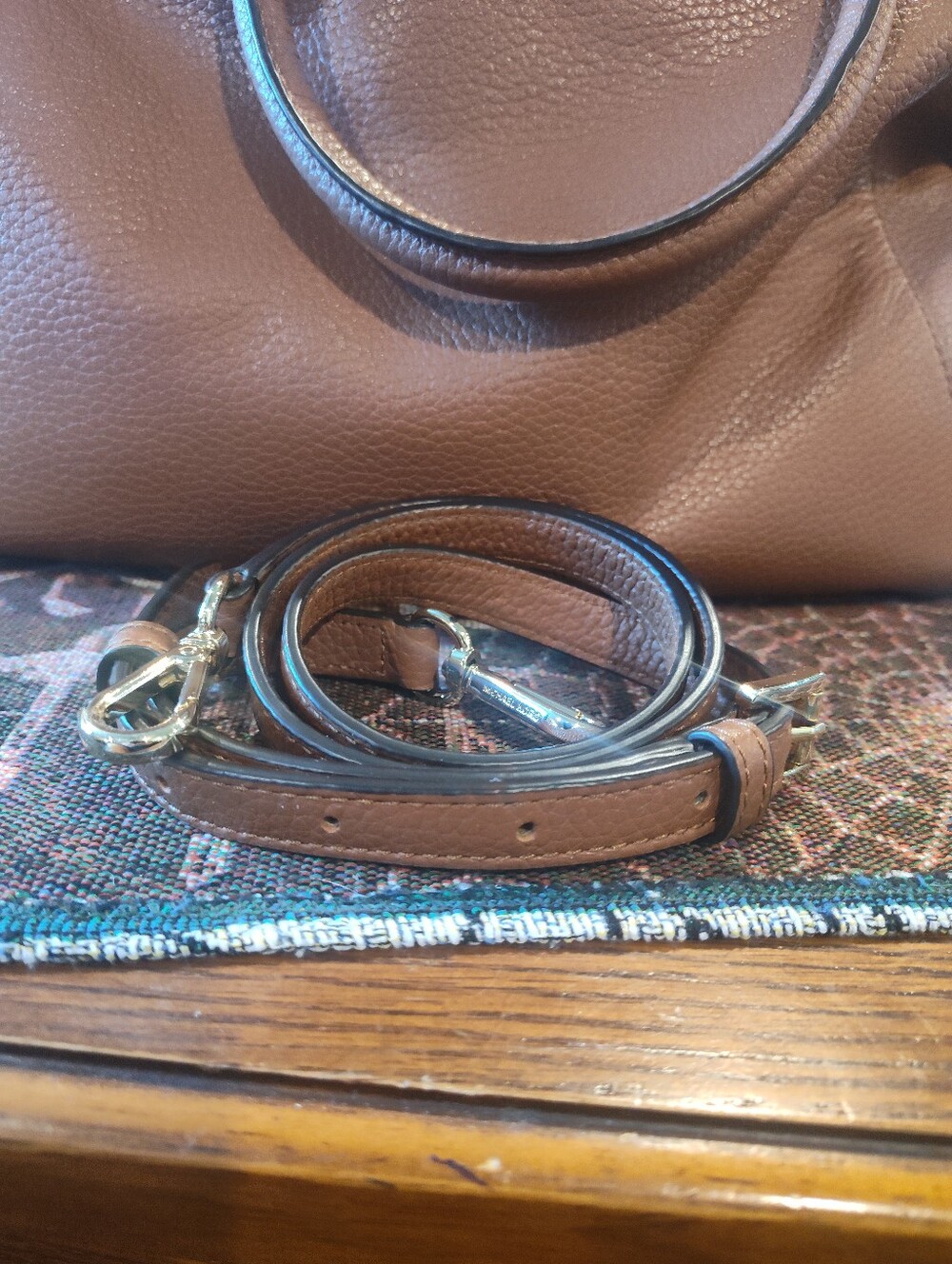 Michael Kors Riley Handbag - Picture 9 of 9